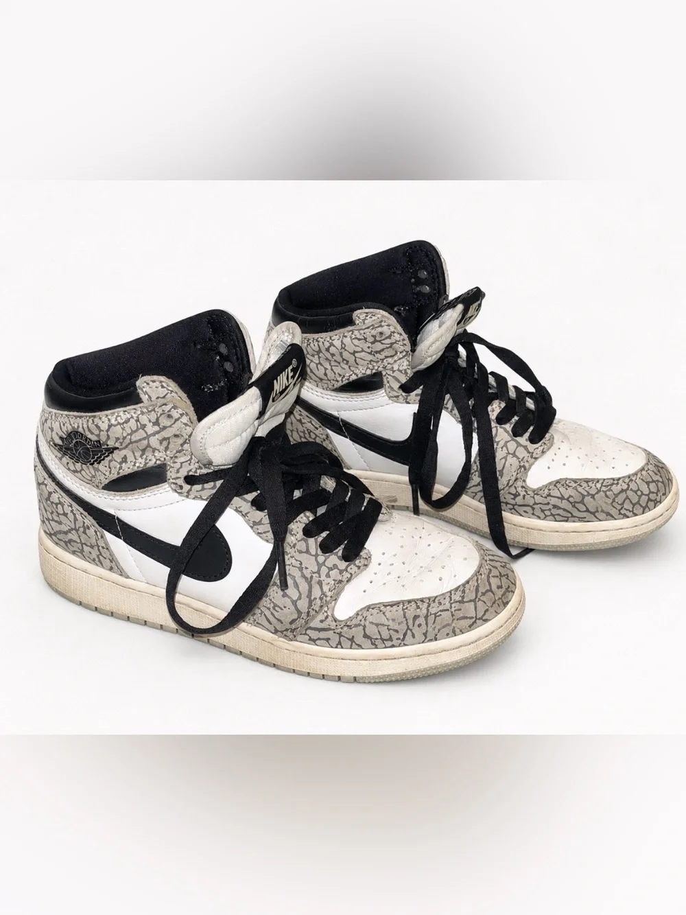 Nike Air Jordan 1 High “Elephant Print” Sneakers – Size 4.5